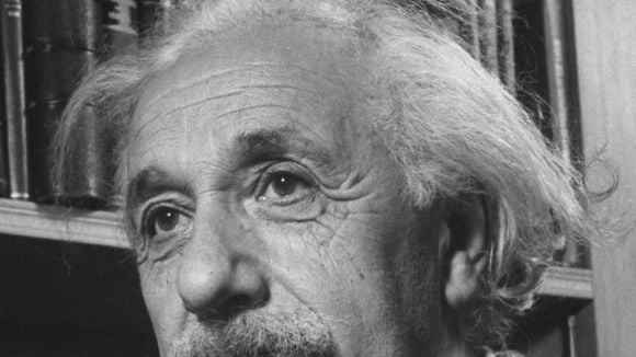 Frase do dia de Albert Einstein: 'Nada beneficiará tanto a saúde humana e aumentará as chances de sobrevivência da vida na Terra quanto a evolução para uma dieta vegetariana'