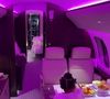 Interior do jatinho de Kylie Jenner revela cabine com assentos de couro personalizados e iluminação ambiente