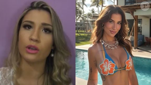 Antes e depois de Bianca Andrade: com a fama, a eterna Boca Rosa modificou seu nariz, afinando a região e dando mais harmonia ao seu rosto