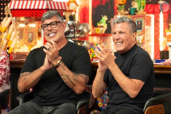 Alexandre Frota e Eri Johnson se enfrentam na ‘Batalha do Lip Sync’, quadro do ‘Domingão com Huck’, neste domingo (08)