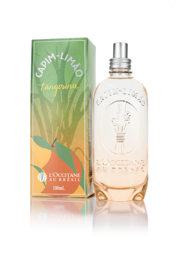 A Deo Colônia Capim-Limão Tangerina, da L’Occitane au Brésil, aposta na combinação entre o frescor do capim-limão e o óleo essencial de tangerina. A proposta cítrica traduz a energia da natureza brasileira em uma fragrância leve, marcante e versátil