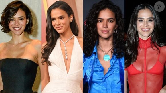 Vestidos de Bruna Marquezine: atriz já usou as quatro cores usadas por pessoas que impõem presença sem precisar falar
