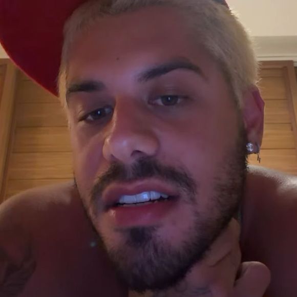Zé Felipe contou com bom humor que estava 'inofensivo' com a testosterona baixa