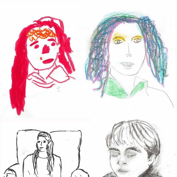 Os desenhos feitos pelos filhos de Kate Middleton.