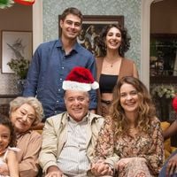 Natal com assombração na novela 'Dona de Mim'?! Mesmo depois de morto, Abel aparece na festa da família; saiba como o empresário surge para os Boaz