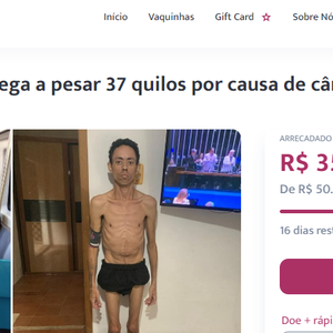 Vaquinha para ajudar amigo de Jojo Todynho já arrecadou R$ 35 mil e está disponível no site Voaa, conhecido por fazer verificação das histórias antes de abrir as doações