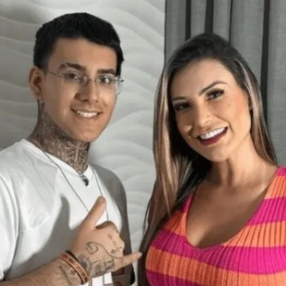 Andressa Urach comentou sobre o vídeo de incesto com o filho, Arthur, em entrevista ao programa ‘Em OFF’, da Jovem Pan