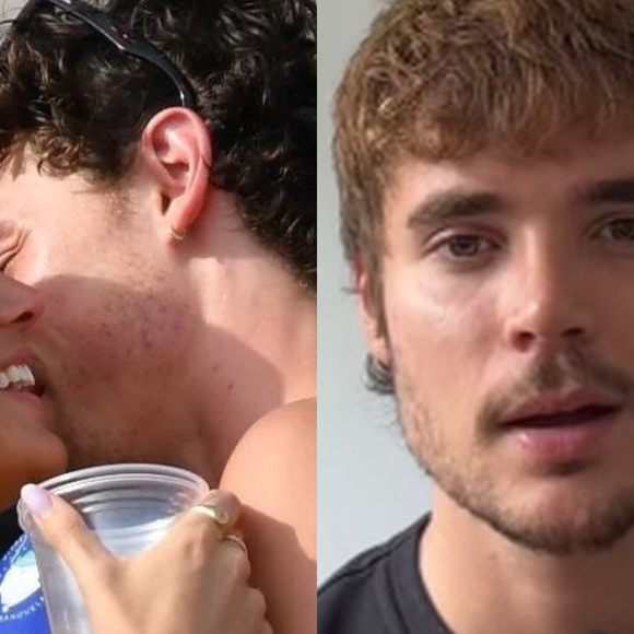 Assim que chegou em terras cariocas, um novo flagra feito por paparazzi e divulgado por veículos da imprensa mostrou os dois trocando carícias na janela de um apartamento em São Conrado que gerou indignação, inclusive de João Lucas, marido de Sasha Meneghel sobre privacidade