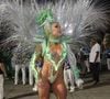 Rainha de Bateria da Mocidade Independente de Padre Miguel, Fabíola de Andrade impressionou com seu look futurista