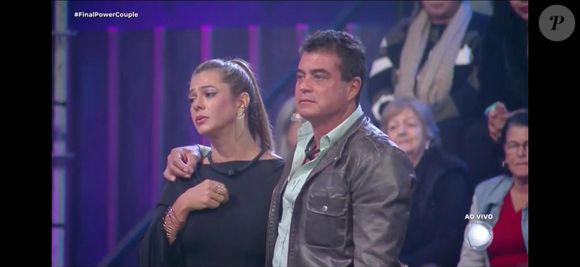 Adriana e Dhomini ficaram em segundo lugar no 'Power Couple Brasil 2025'