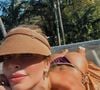 Grazi Massafera exibiu bumbum ao tomar sol de biquíni