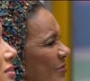 Solange Couto ouviu discurso com as próprias falas dela da boca de Tadeu Schmidt no 'BBB 26'