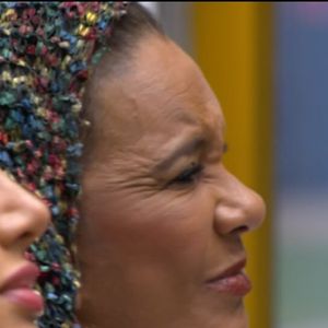 Solange Couto ouviu discurso com as próprias falas dela da boca de Tadeu Schmidt no 'BBB 26'