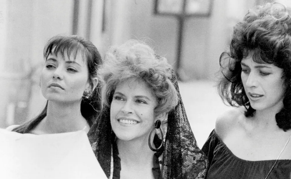 Atriz Maria Helena Dias em cena da novela 'Tieta'.