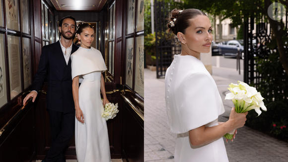 Lembra dela? 'Menina mais bonita do mundo' revela fotos do seu casamento com o neto de Jane Birkin: o vestido de noiva dela é a roupa mais linda que você vai ver hoje