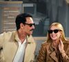 Na paleta! Marina Ruy Barbosa e Rodrigo Santoro combinam looks em tons terrosos e ostentam estilo ao assistirem partida de tênis