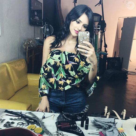 No começo da juventude e antes da fama, Bruna Biancardi também fez trabalhos como modelo
