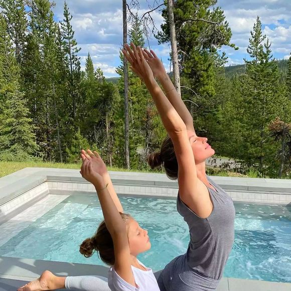 Vivian Lake, filha mais nova de Gisele com Brady, nasceu em 5 de dezembro de 2012, também em Boston.