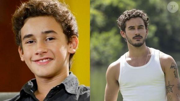 Antes e depois de Filipe Bragança: sua primeira novela foi 'Chiquititas' (2013). Hoje, é o João Raul Santana, o 'Mozão do Brasil', em 'Coração Acelerado'