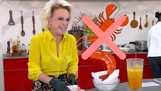 Por que Ana Maria não faz receitas com lagosta e camarão? Apresentadora tem motivo importante - e não é alergia!