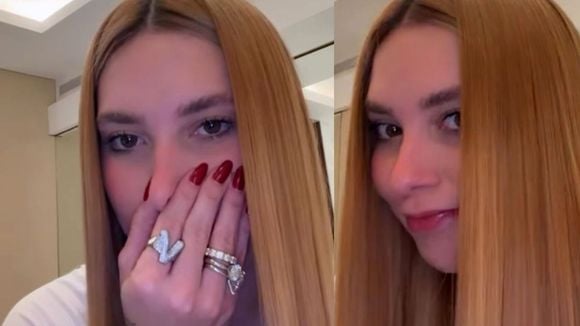 ‘Sensação de desespero’: Virgínia mostra cabelo manchado após procedimento de R$ 4 mil em Dubai e levanta suspeita: 'Meteram uma progressiva'