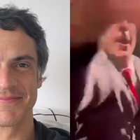 Mateus Solano nega tapa em celular de fã, critica 'falta de educação do público' e mostra vídeo de outro ângulo: 'Agi como um trombadinha'