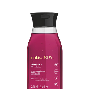 Sabonete Líquido Perfumado Nativa SPA Ameixa (O Boticário) - 250ml | R$ 39,90 - com espuma cremosa e aroma intenso, o sabonete líquido transforma o banho em um verdadeiro ritual de perfumação e hidratação