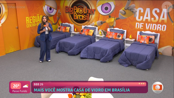 Candidatos da Casa de Vidro ‘BBB 26’ ficam confiandos até domingo, 11.
