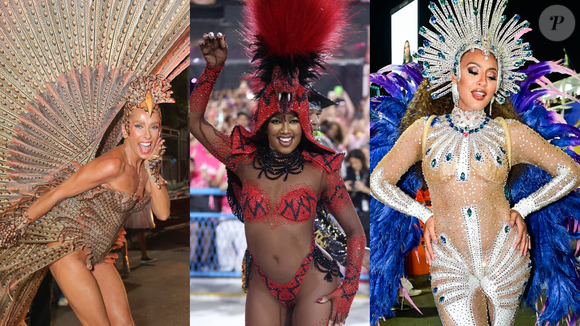 Carnaval 2026: Adriane Galisteu, Iza e Sheron Menezzes foram os principais destaques do primeiro dia de desfiles no RJ