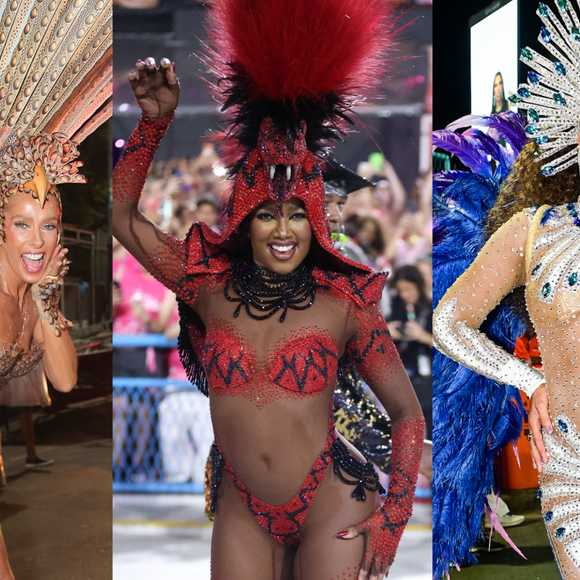Carnaval 2026: Adriane Galisteu, Iza e Sheron Menezzes foram os principais destaques do primeiro dia de desfiles no RJ
