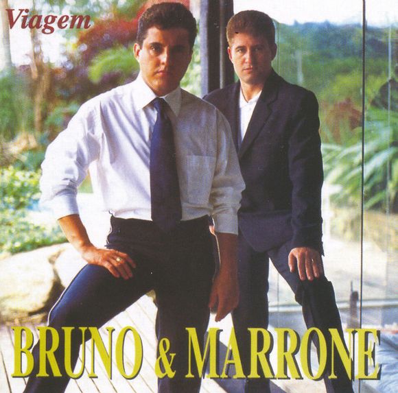 Em capas de discos que fizeram sucesso pelo Brasil, Bruno e Marrone sempre posavam juntos