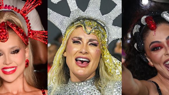 Fantasia polêmica de Andressa Urach, Ju Paes com decote no limite e roupa recortada de Virgínia: fotos dos ensaios pré-carnaval 2026!