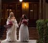 Marcela Mc Gowan e Luiza Martins apostaram em vestidos com estilos diferentes para o casamento