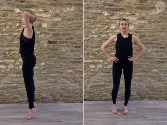 Elevações dos calcanhares em pé