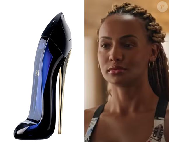 Em 'Beleza Fatal', Kiara combina com o perfume Good Girl, de Carolina Herrera