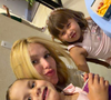 Virgínia Fonseca posou com as filhas, Maria Alice e Maria Flor, durante o aniversário do sobrinho Gabriel