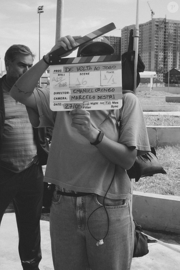 Bastidores da novela 'De Volta ao Jogo', nova produção vertical da plataforma Reel Short, gravada no Rio de Janeiro