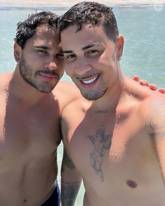 Calinhos Maia e Lucas Guimarães anunciaram o fim do casamento no último sábado, dia 26 de julho