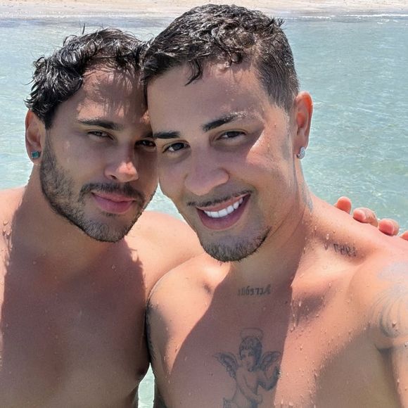 Calinhos Maia e Lucas Guimarães anunciaram o fim do casamento no último sábado, dia 26 de julho