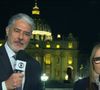 Ilze Scamparini x William Bonner? Correspondente no Vaticano está com problema de visão e, por isso, não conseguiu ler o teleprompter, diz fonte do colunista Leo Dias