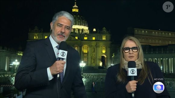 Ilze Scamparini x William Bonner? Correspondente no Vaticano está com problema de visão e, por isso, não conseguiu ler o teleprompter, diz fonte do colunista Leo Dias