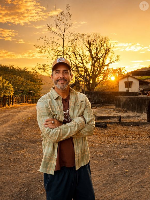 André Marques herdou uma fazenda no Rio de Janeiro que foi comprada pelo pai antes mesmo do seu nascimento