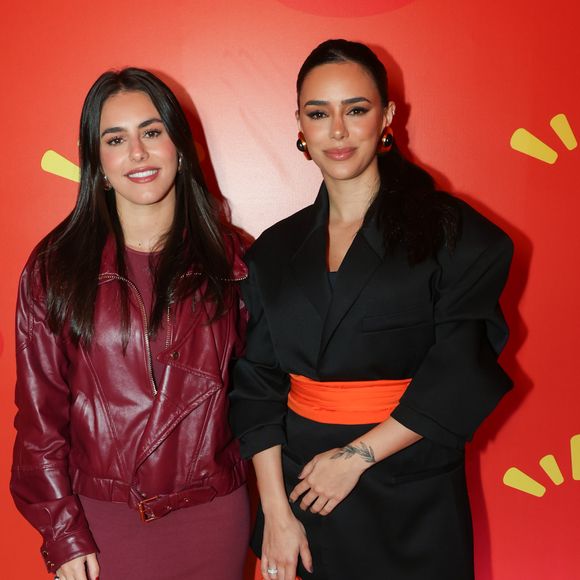 Sem Neymar, Bruna Biancardi foi acompanhada pela irmã, Bianca, ao The Town