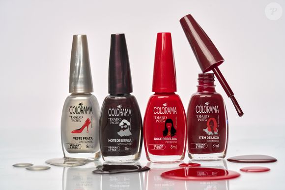 Inspirada nesse retorno triunfal, a nova coleção da Colorama apresenta quatro tonalidades exclusivas: 'Doce Rebeldia', 'Item de Luxo', 'Noite de Estreia' e 'Veste Prata'. Cada cor traduz, nas unhas, a sofisticação e a atitude das personagens que marcaram época