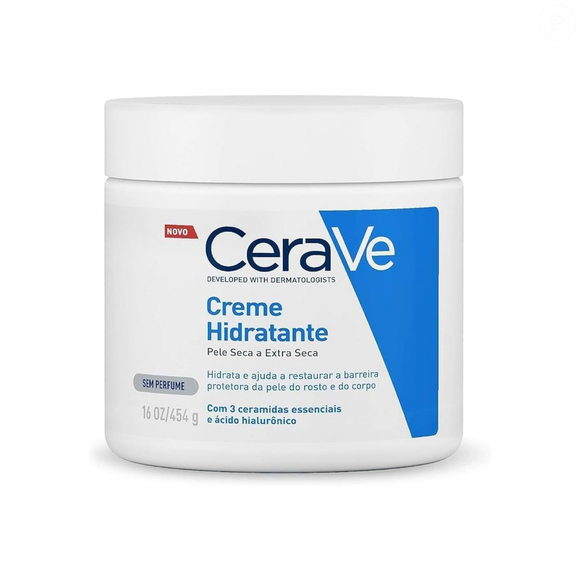 Creme hidratante para pele seca, CeraVe