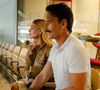 Marina Ruy Barbosa e Rodrigo Santoro estiveram em Paris para prestigiar o torneio de Roland Garros.