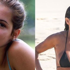 Deborah Secco apostou em próteses de silicone para turbinar os seios, mas não exagerou na quantidade