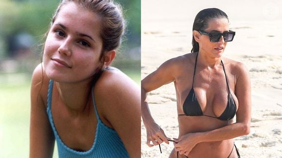 Deborah Secco apostou em próteses de silicone para turbinar os seios, mas não exagerou na quantidade