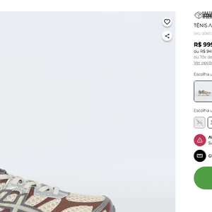 No pé, Gisele Bündchen usava um GEL-Cumulus 16, da marca ASICS, que custa R$ 1 mil no mercado brasileiro