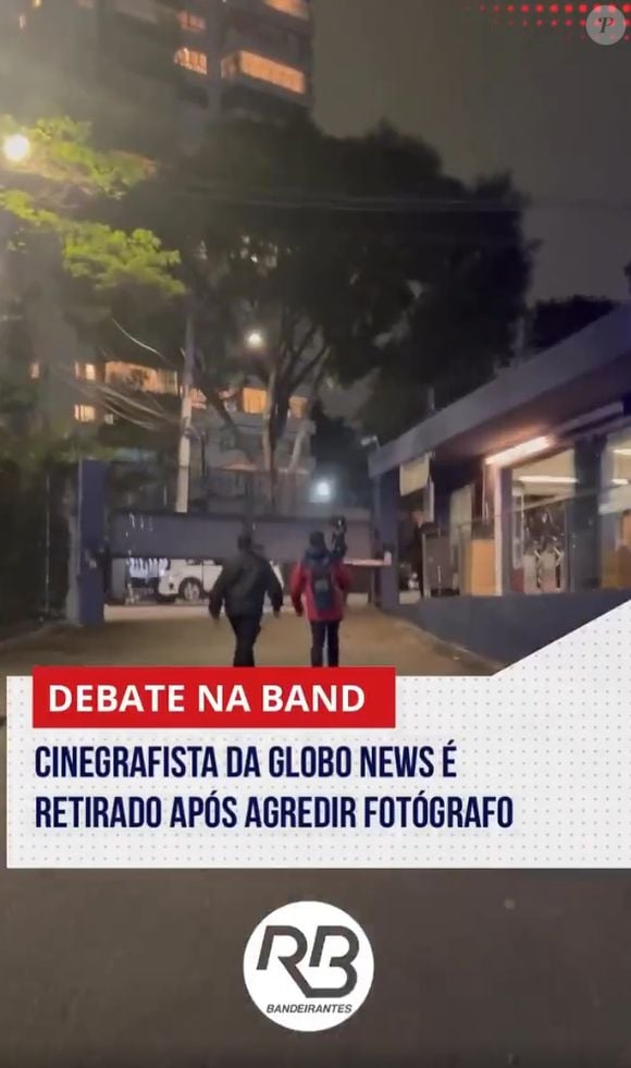 Cinegrafista da Globo foi expulso dos estúdios da Band - profissional acabou tendo contrato rescindido